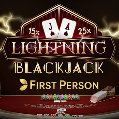 First Person Lightning Blackjack